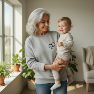 personalizowana bluza serce mamy z imionami dzieci zamszowy flock (kopia)